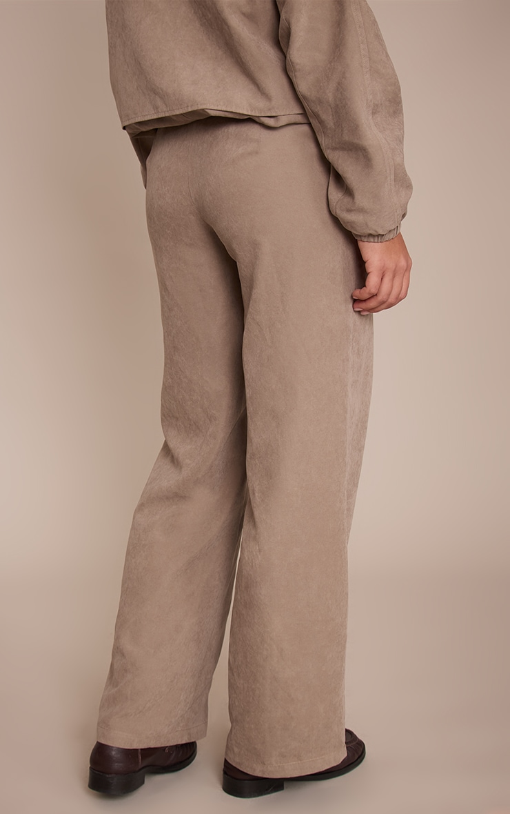 Mushroom Peach Skin Straight Leg Pant image 3
