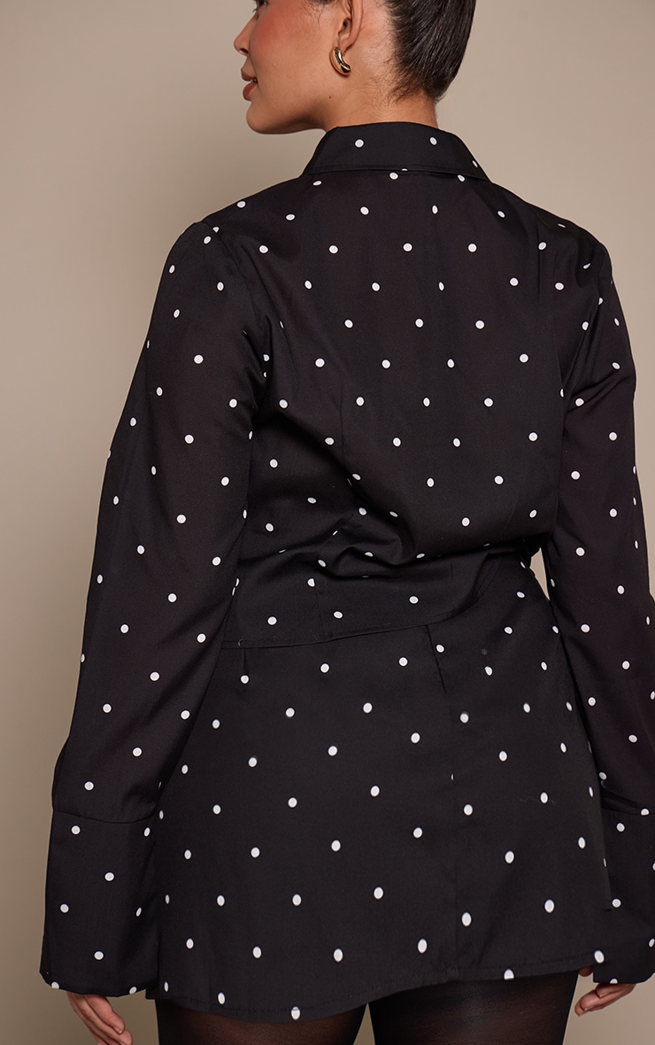 Plus Mini-jupe à pois image 3