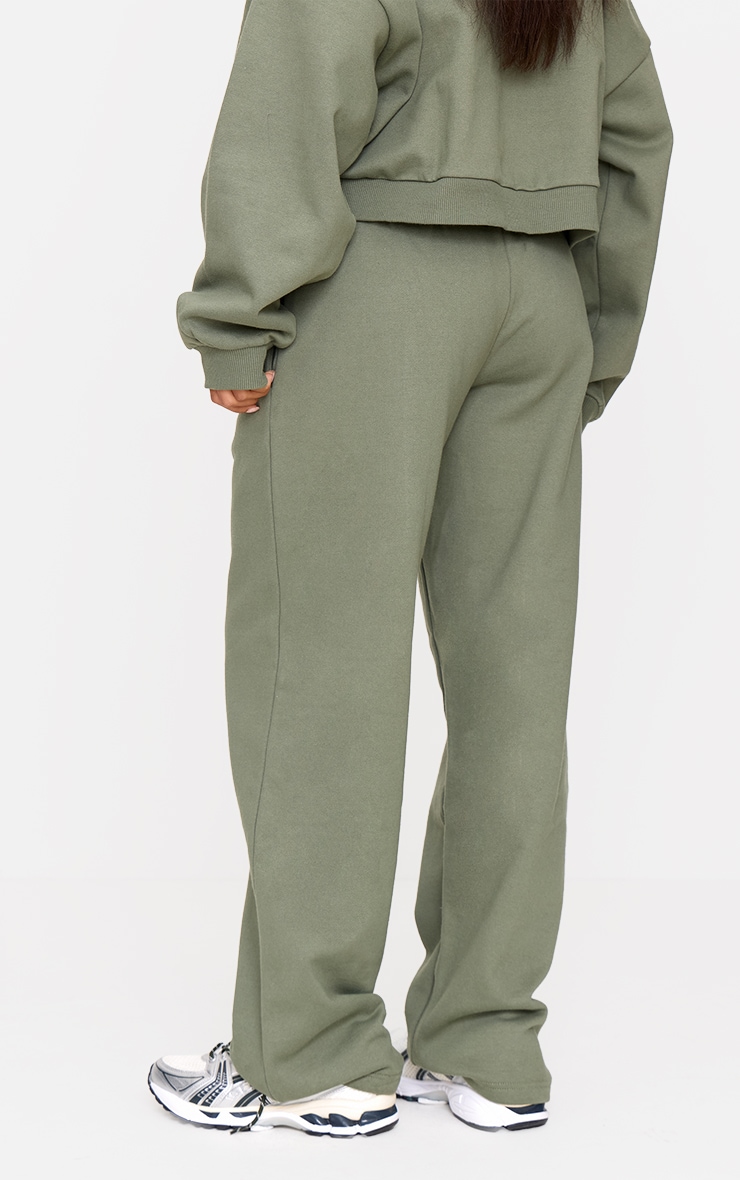Olive Premium Straight Leg Sweatpants image 3