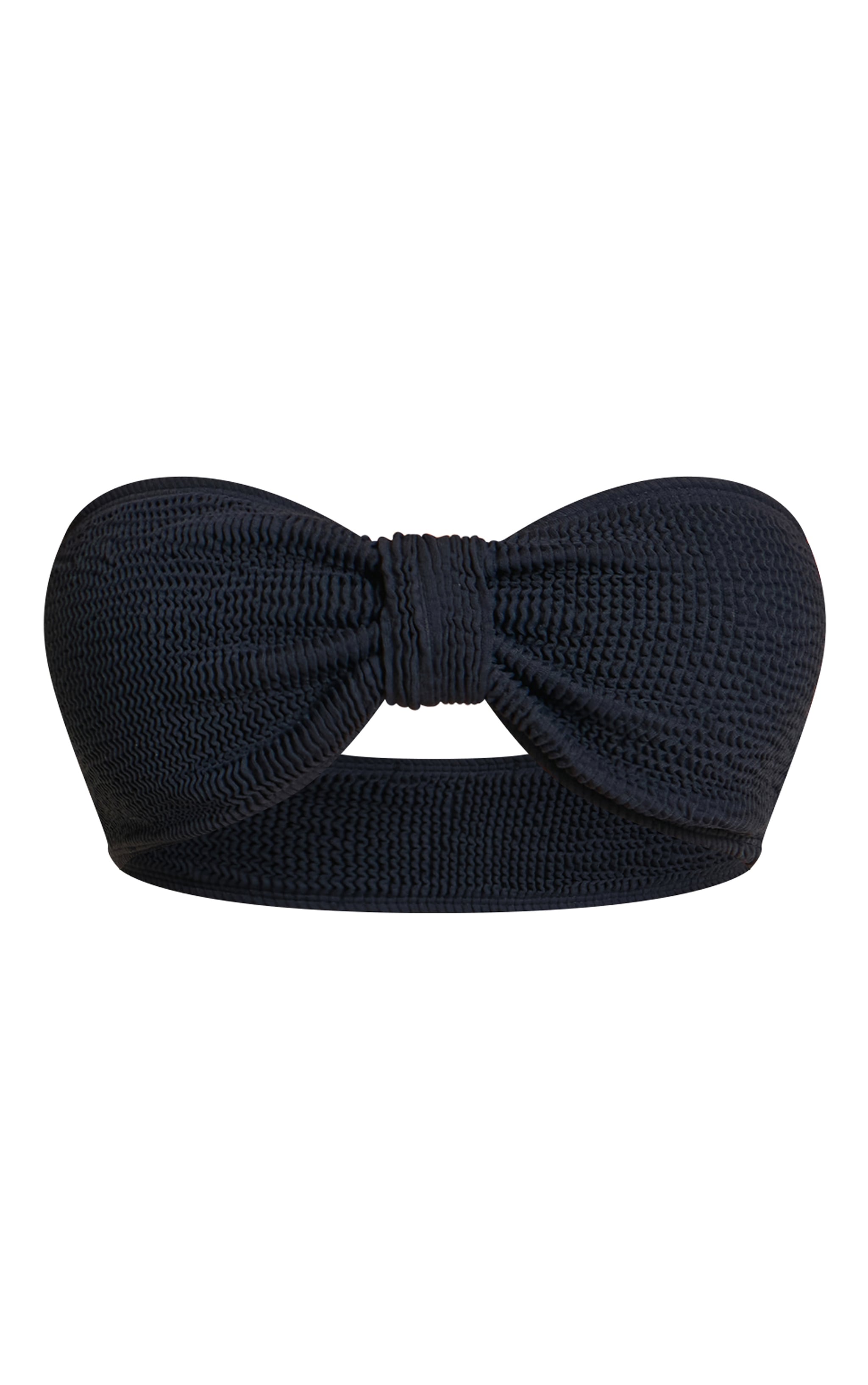 Navy Crinkle Tanga Bikini Bottoms image 5