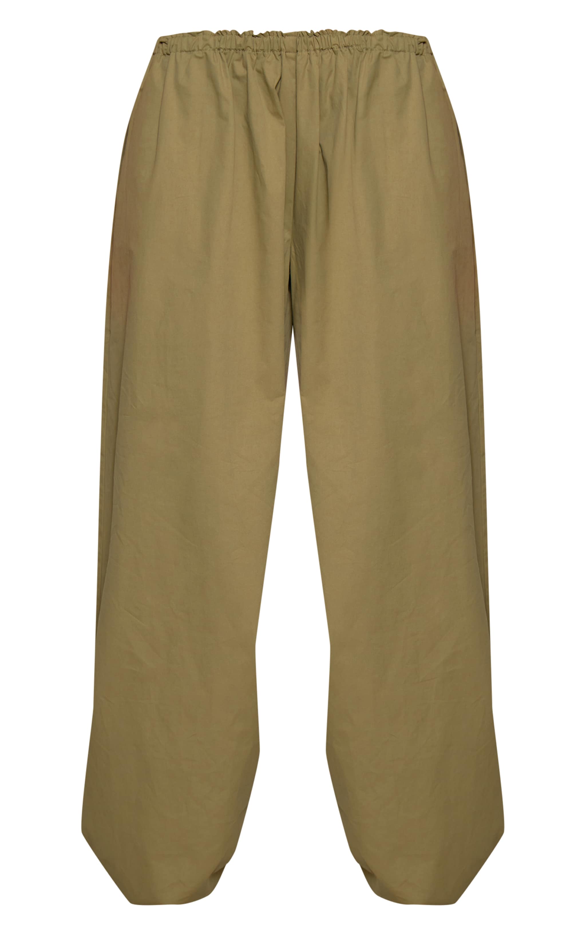 Khaki Balloon Style Cargo Pants  image 5