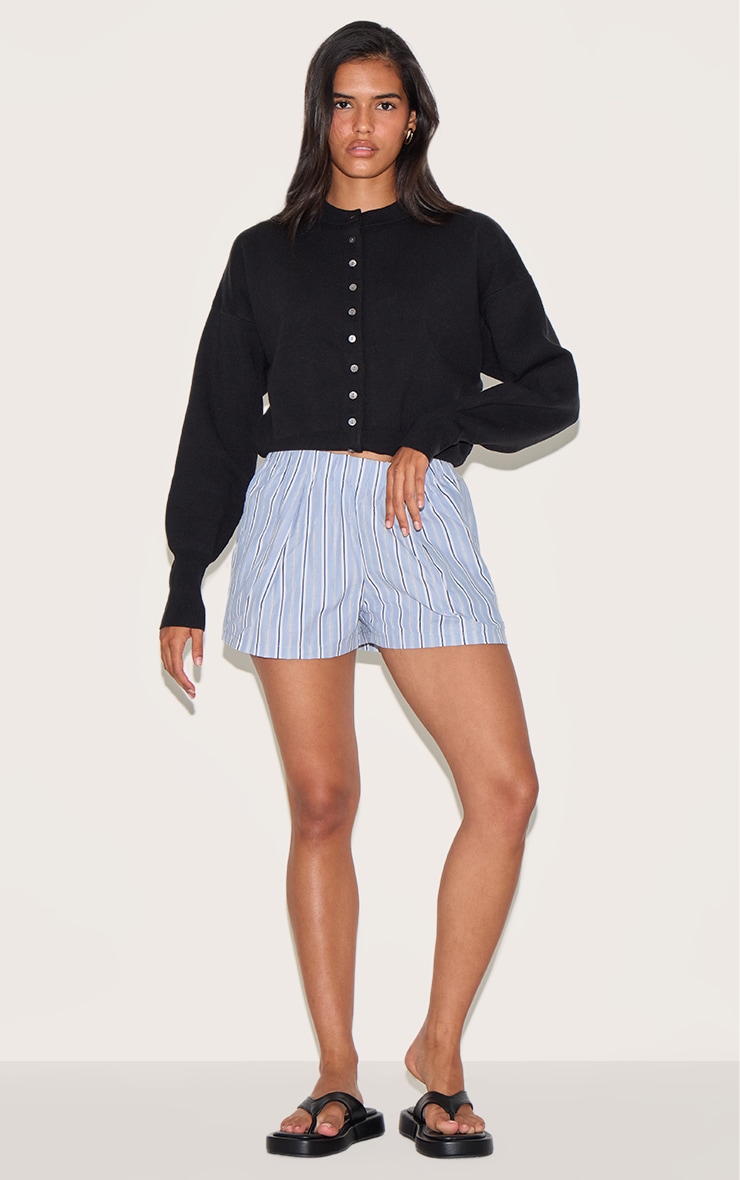 Short style boxer fluide bleu à rayures image 4