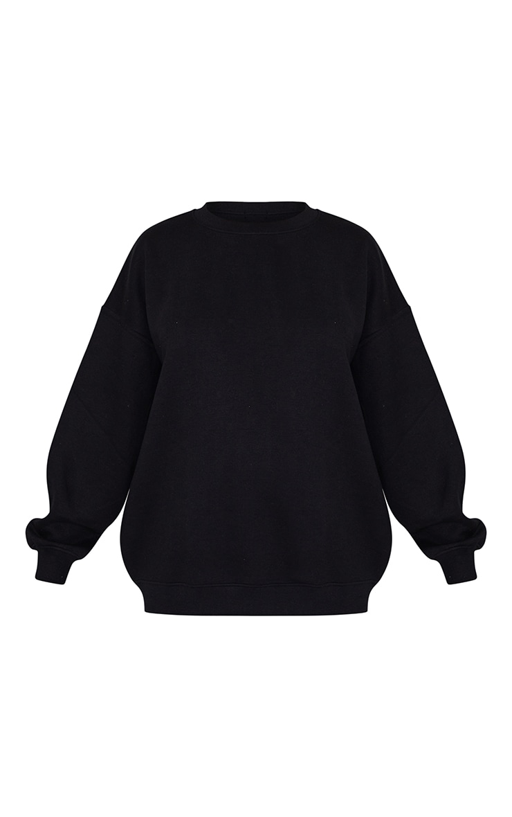 Maternity Black Basic Ultimate Sweatshirt image 5