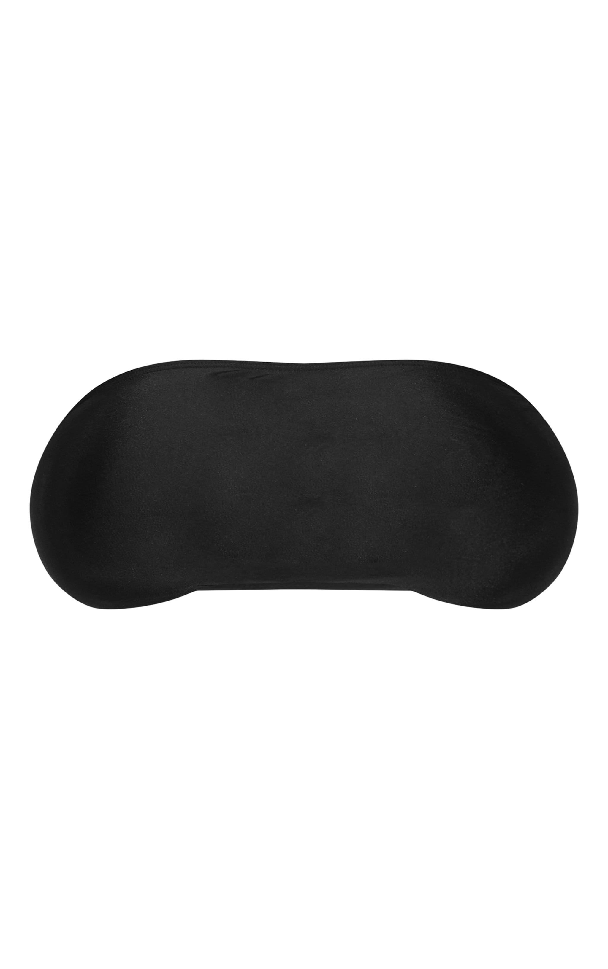 Plus Black Basic Bandeau Bikini Top image 5