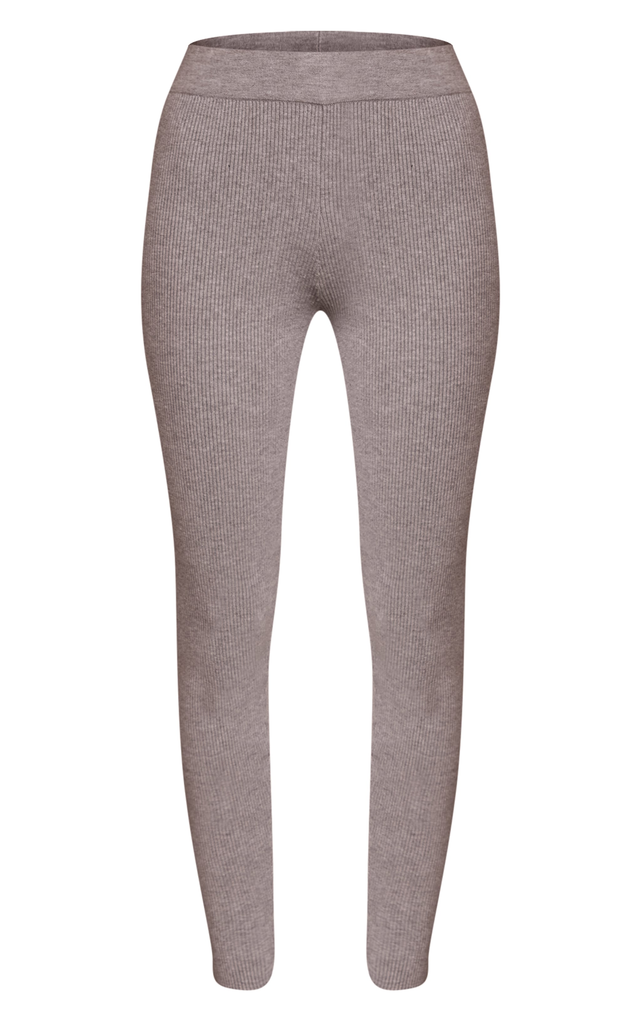 Grey Knitted Leggings image 5