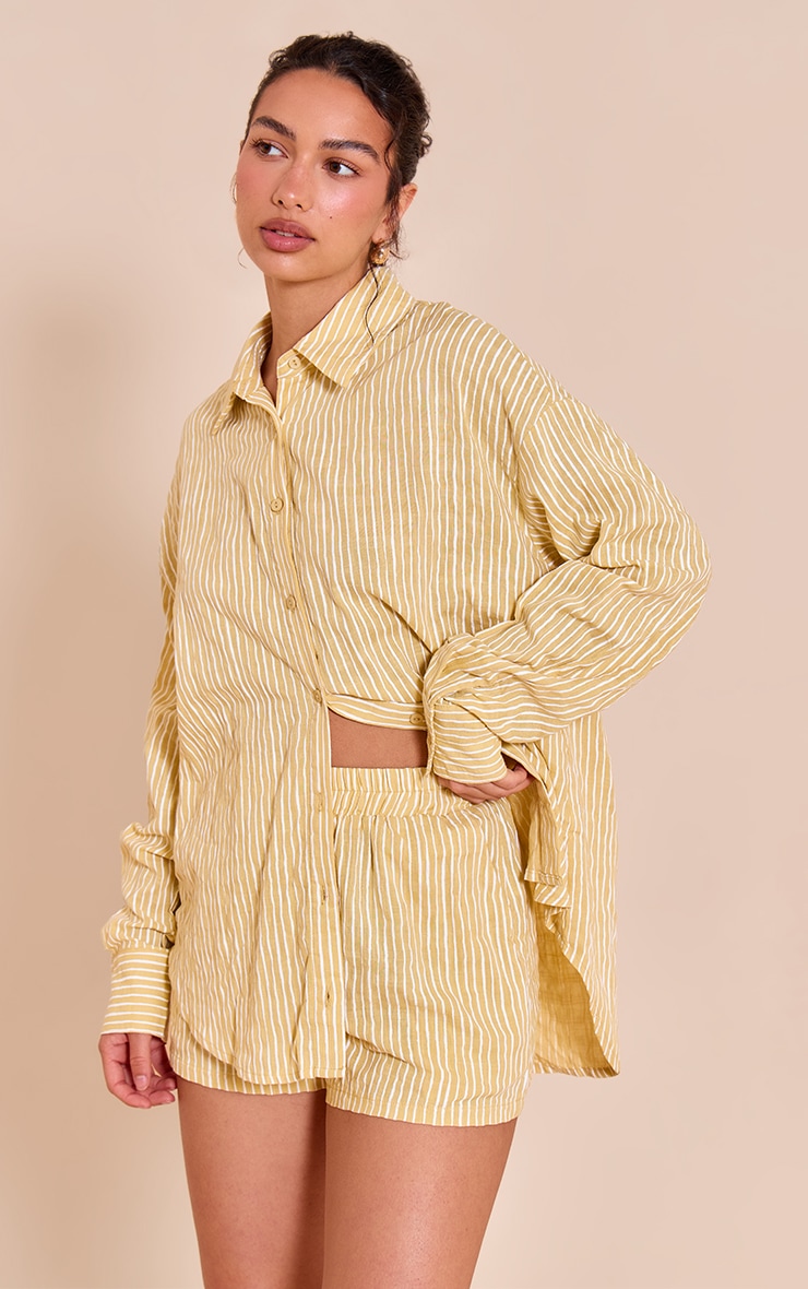 【PrettyLittleThing】Linen Look Ruched セットアップ 2色 PrettyLittleThing】Linen Look Ruched セットアップ 2色