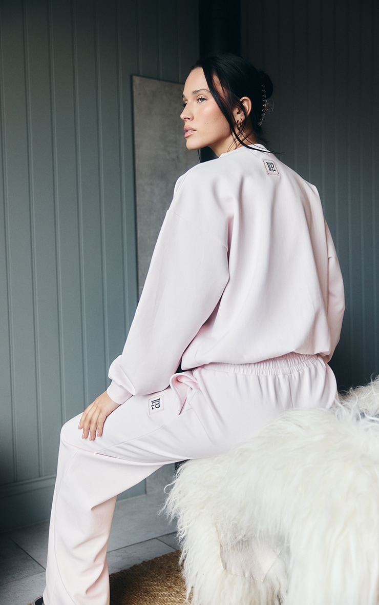 PLT Cardigan tissé rose à boutons image 2