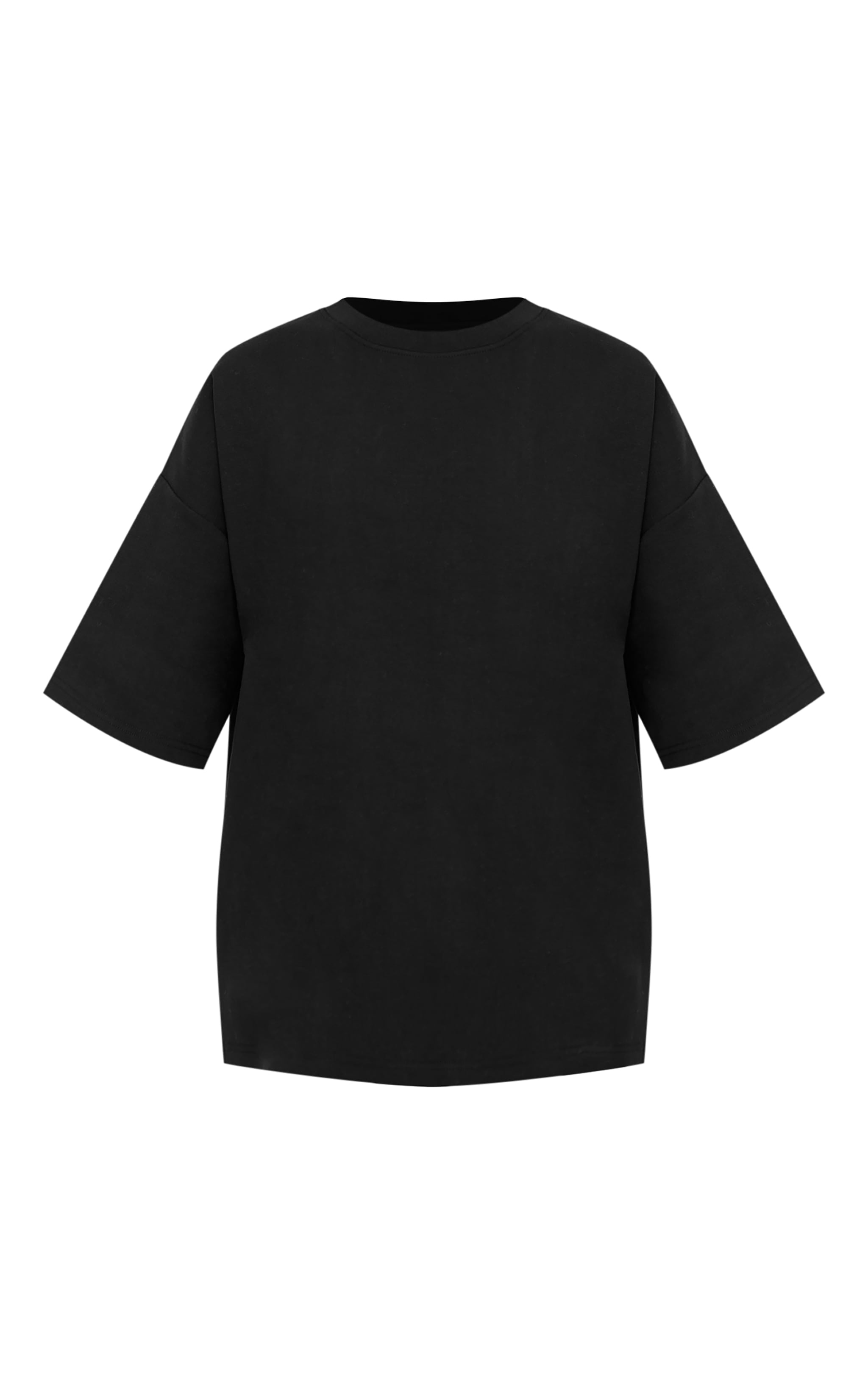 Black Premium Interlock Short Sleeve Sweatshirt image 5
