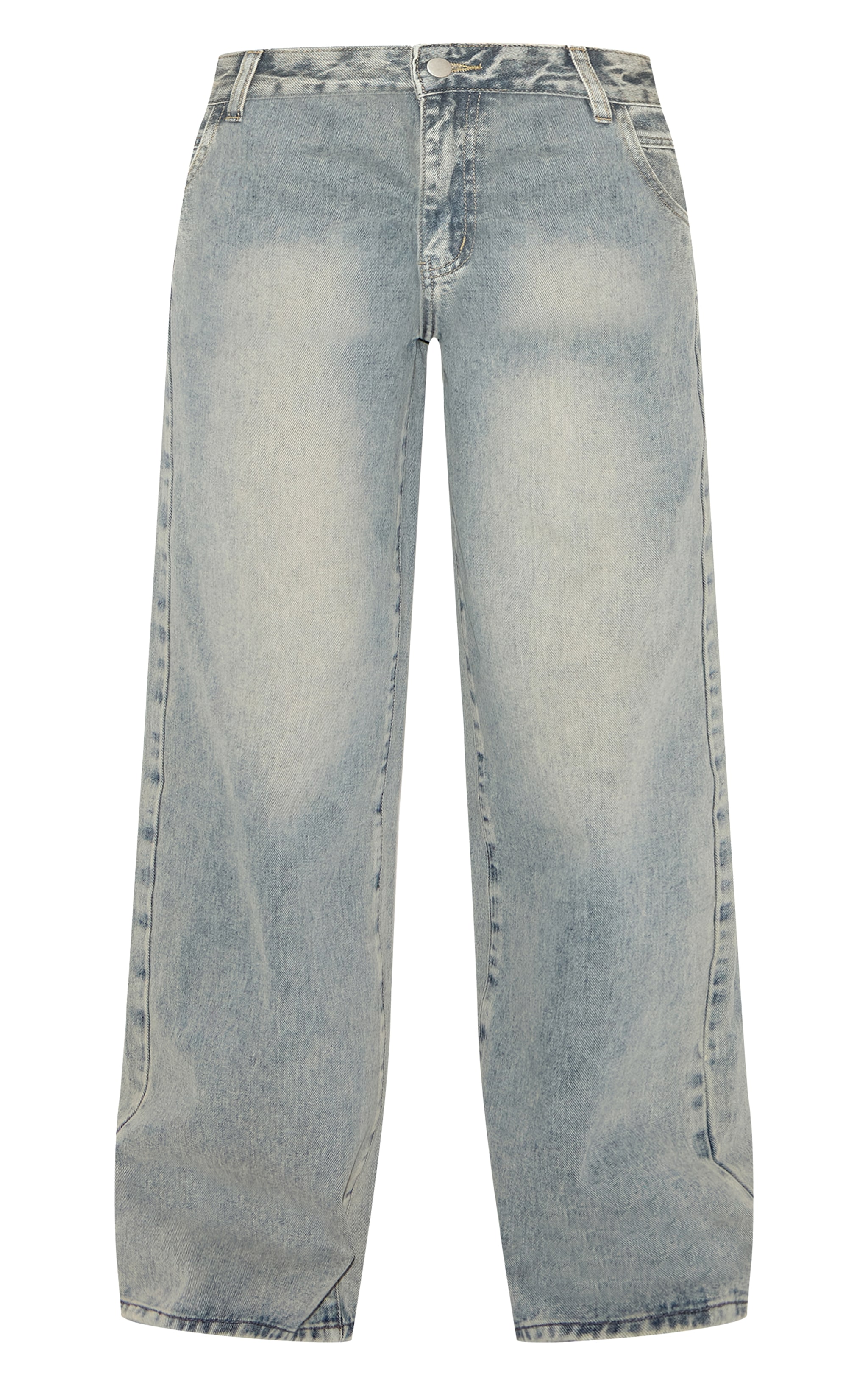 Jean large vintage à taille mi-haute image 5