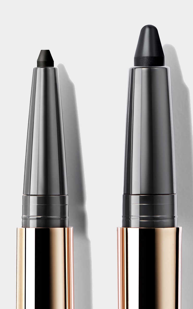 Iconic London Smokey Eyeshadow Duo Kajal Midnight Black image 3