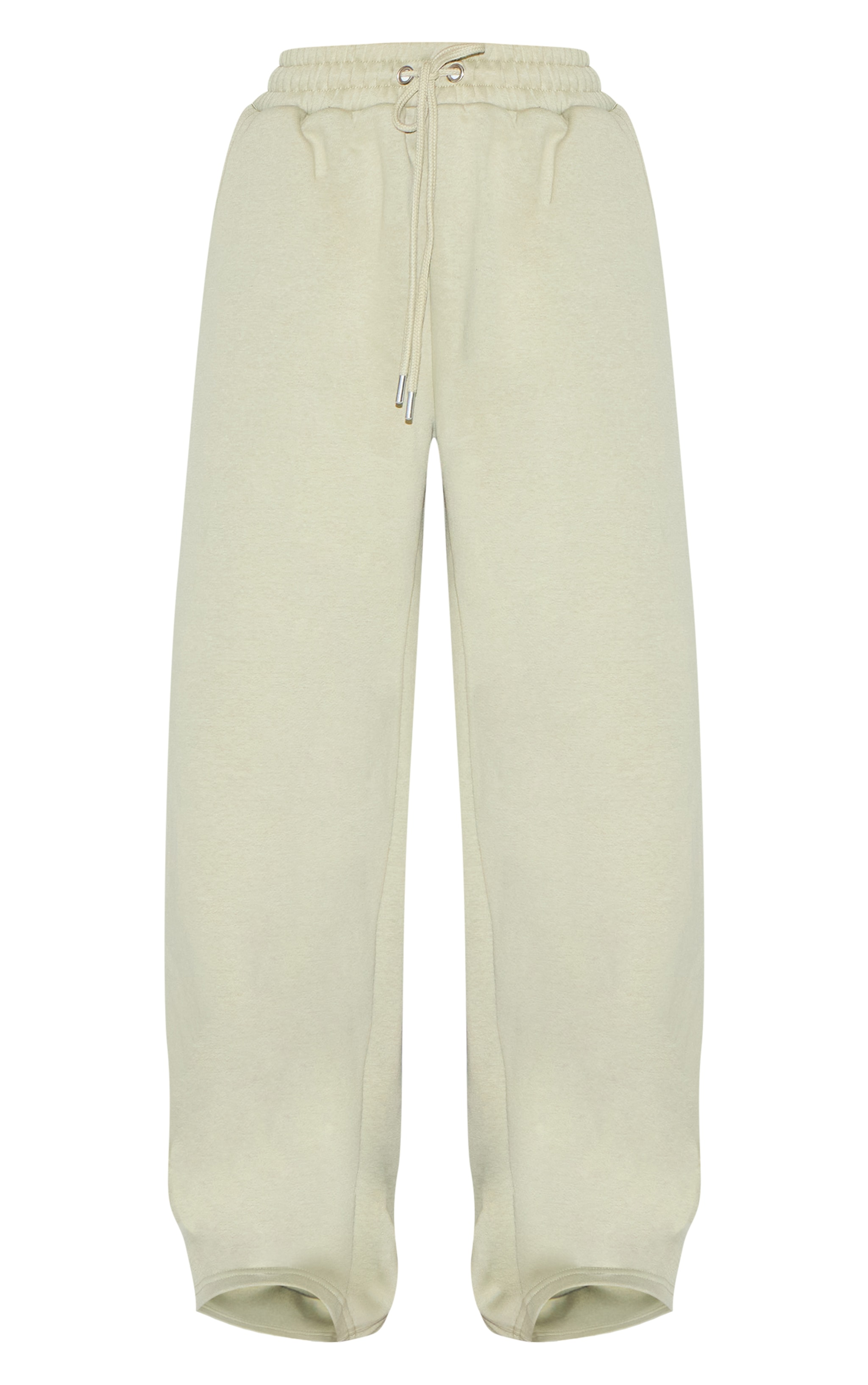 Petite Olive Drawstring Wide Leg Sweatpants image 5