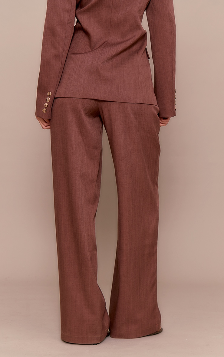Chestnut Premium Tailored Straight Leg Pants image 3