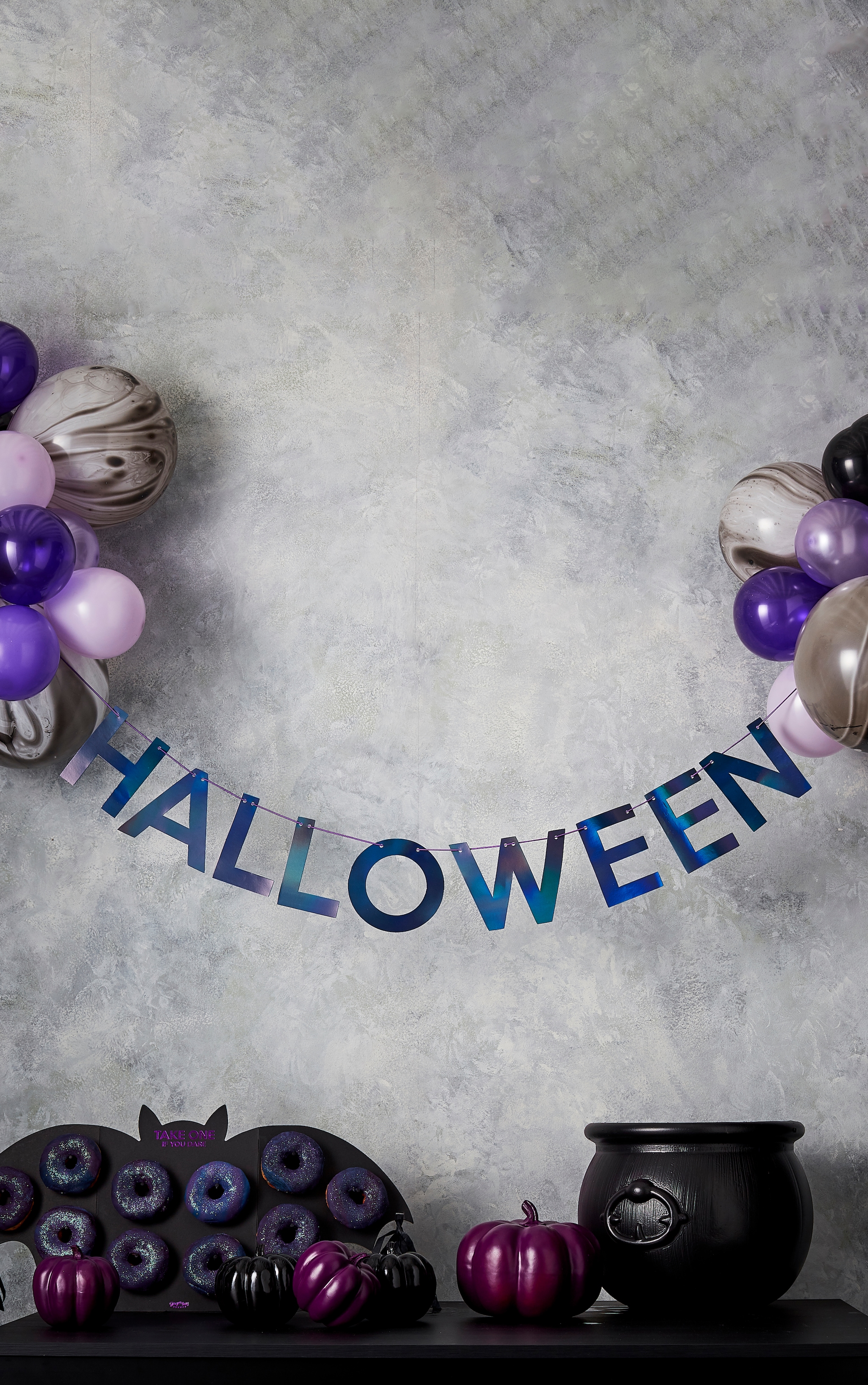 Ginger Ray - Banderole Halloween et ballons