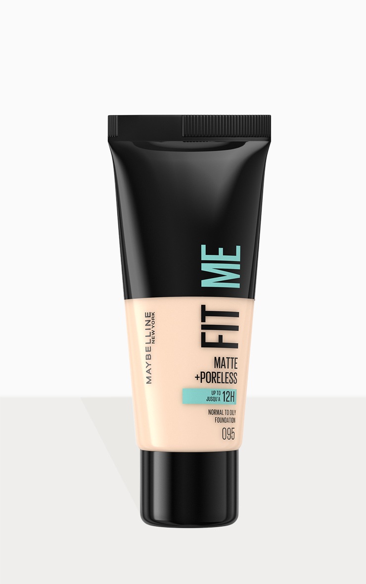 Maybelline Fit Me Matte & Poreless Foundation 095 Fair Porcelain ...