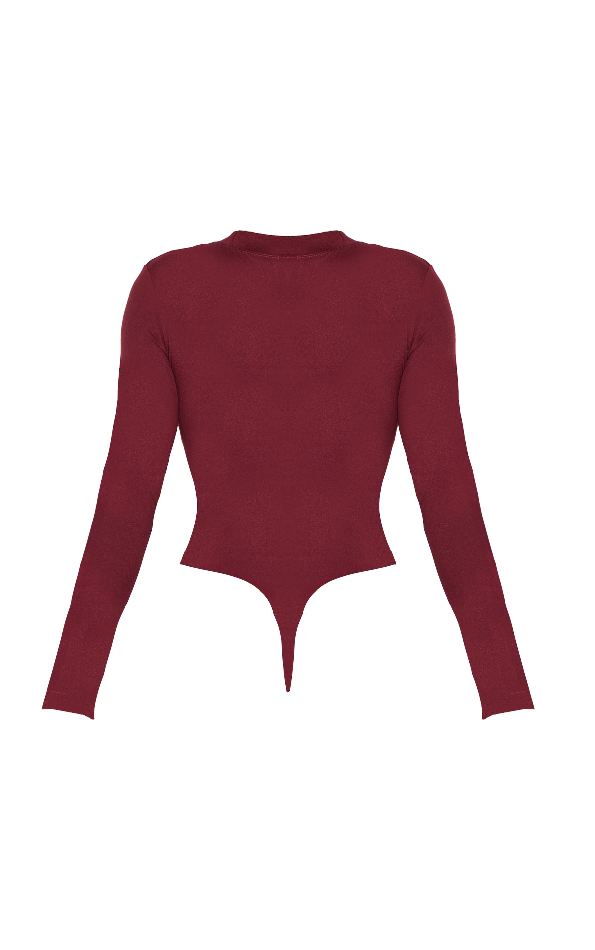 Shape Burgundy Sculpted Long Sleeve Bodysuit image 6