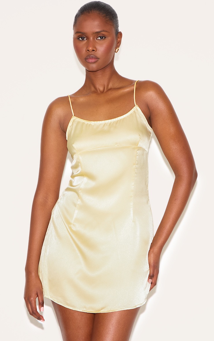 Yellow Silk Dress With Sleeves Butter Yellow Dress Lulusar Yellow Silk Dress With Sleeves Butter Yellow Dress Lulusar