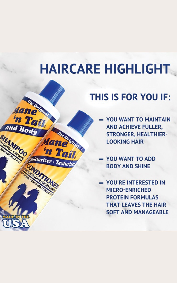 Mane 'N Tail Shampooing Original 355ml image 2