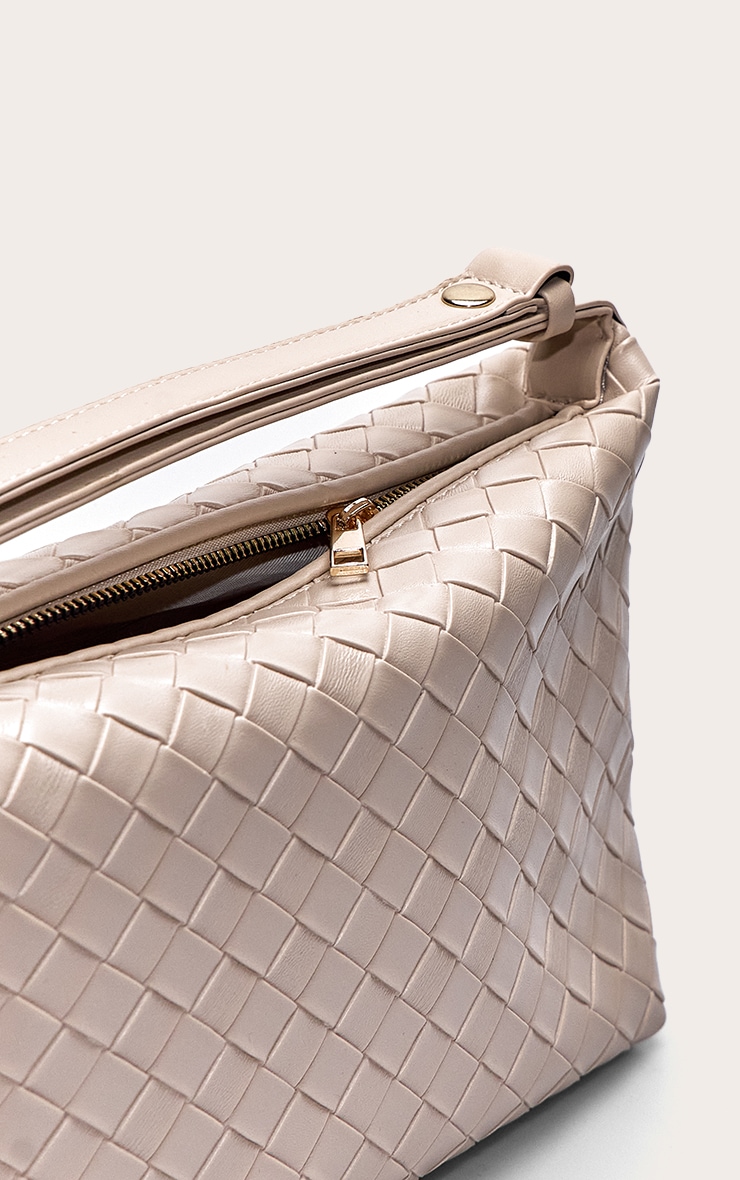 Stone Weave Adjustable Handle Handbag image 5