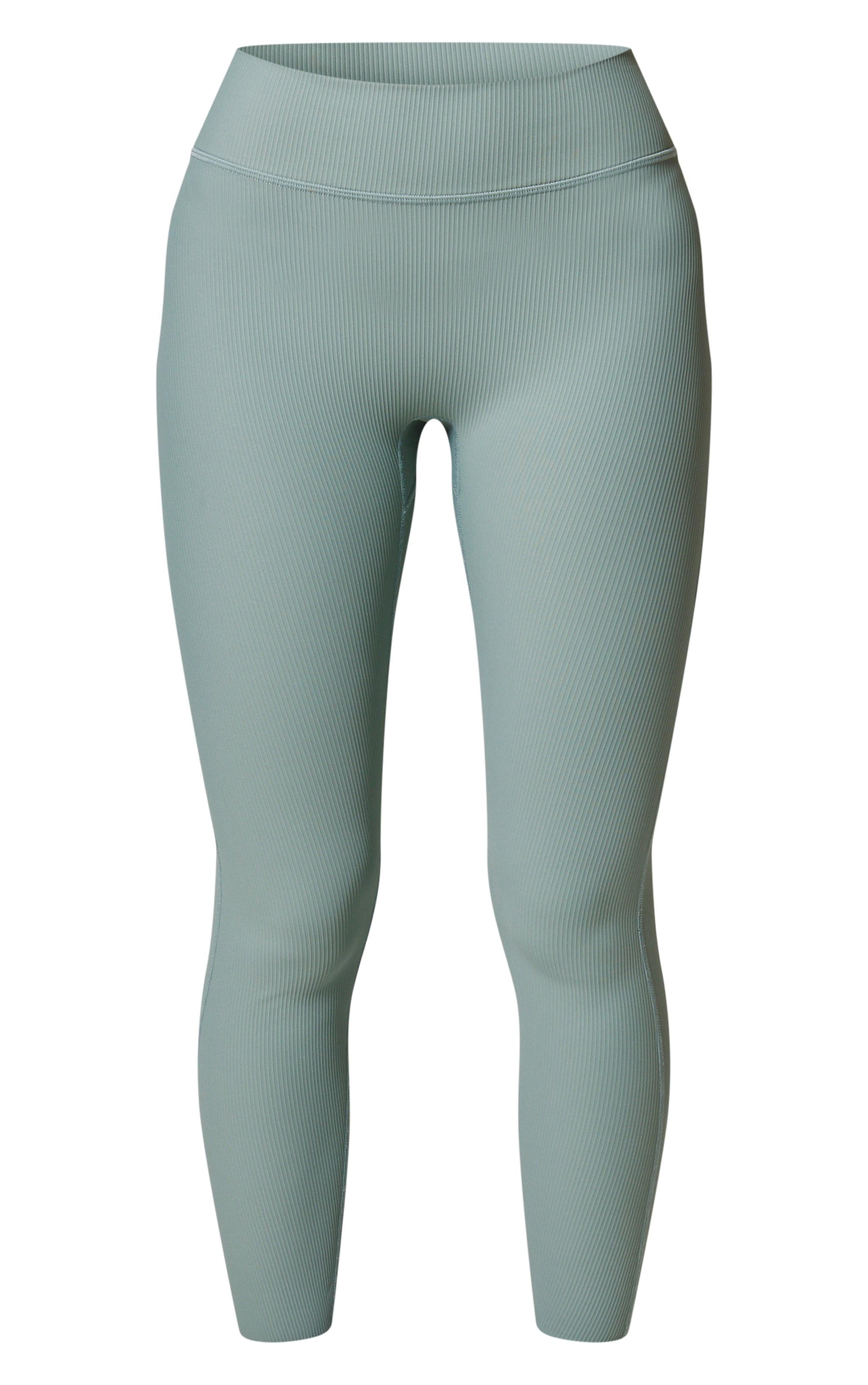 Sea Green Active Rib Gym Leggings image 5