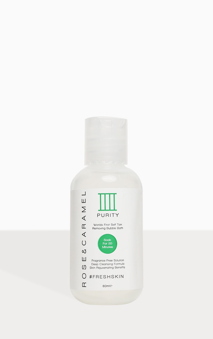 Rose & Caramel - Mini bain moussant effaceur d'autobronzant 60ml