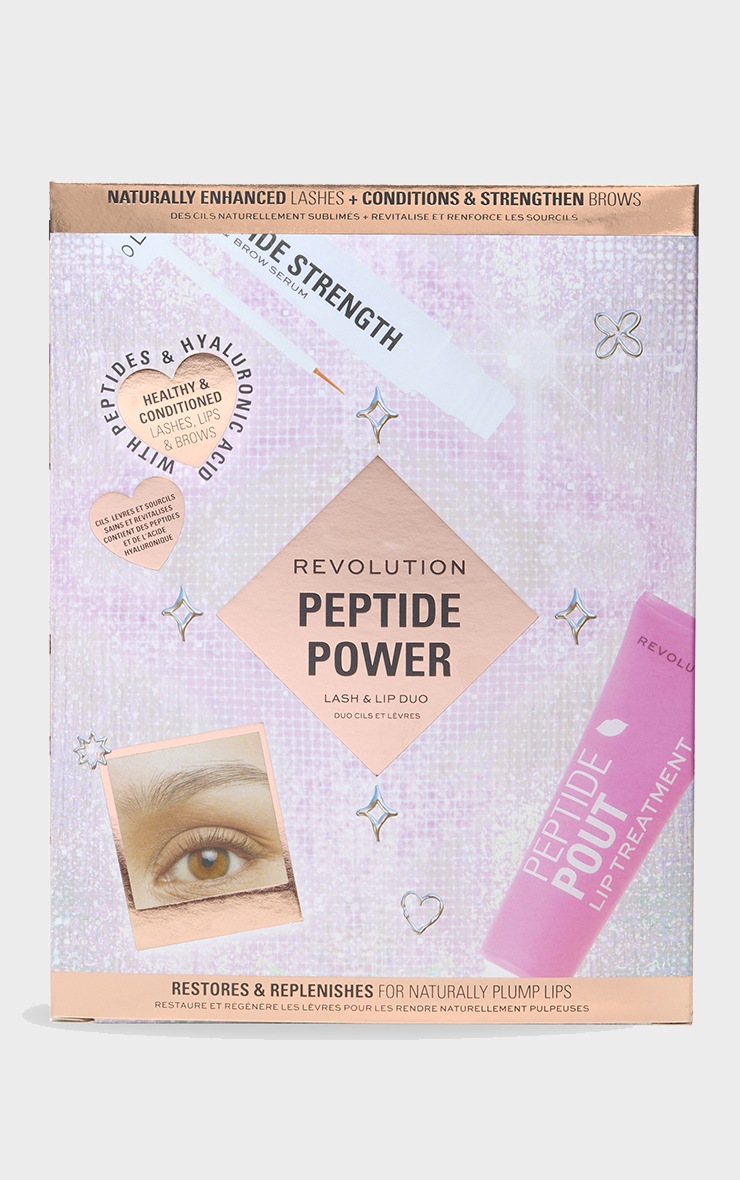 Revolution Peptide Power Lash And Lip Duo Gift Set image 3