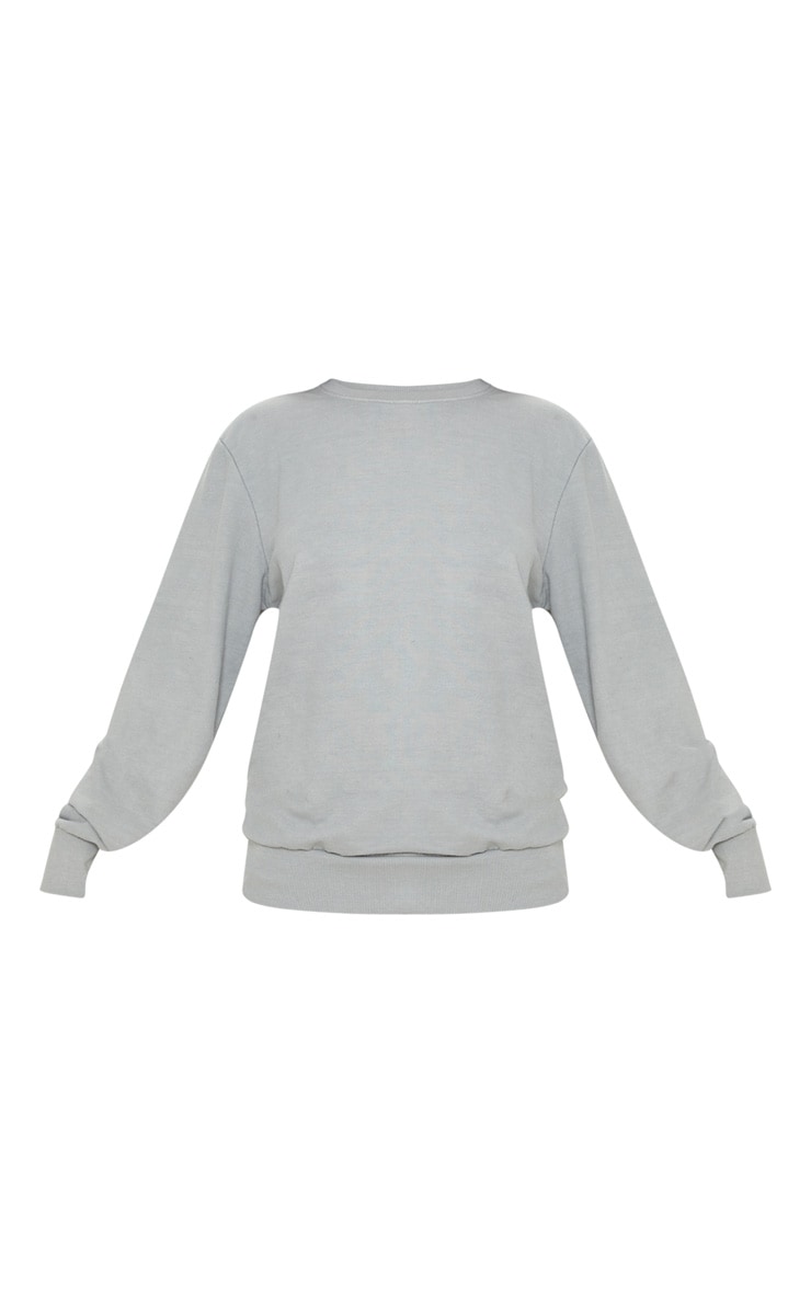 Space Grey Ultimate Oversized Sweatshirt image 3