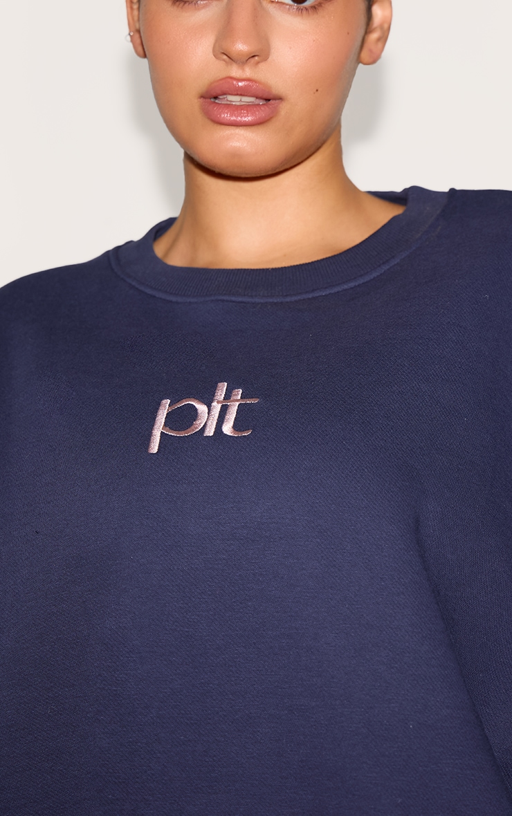 Plus Navy Plt Sweatshirt image 4