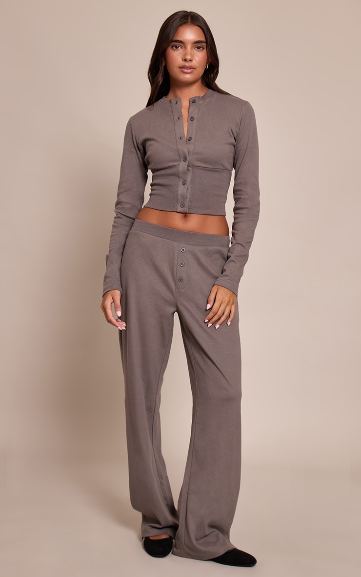 Top très doux gris charbon image 3