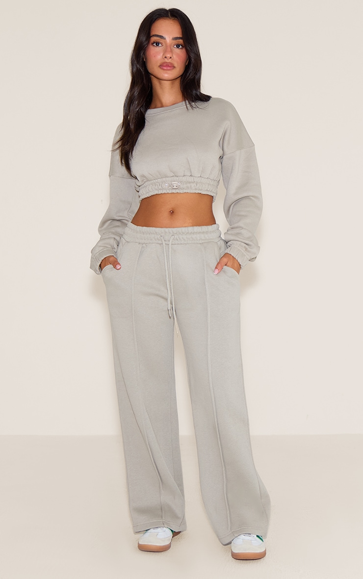 【Anyone more】Moss White Wide Pants Washed Satin Side Zip Wide Leg Pant – Lela Rose