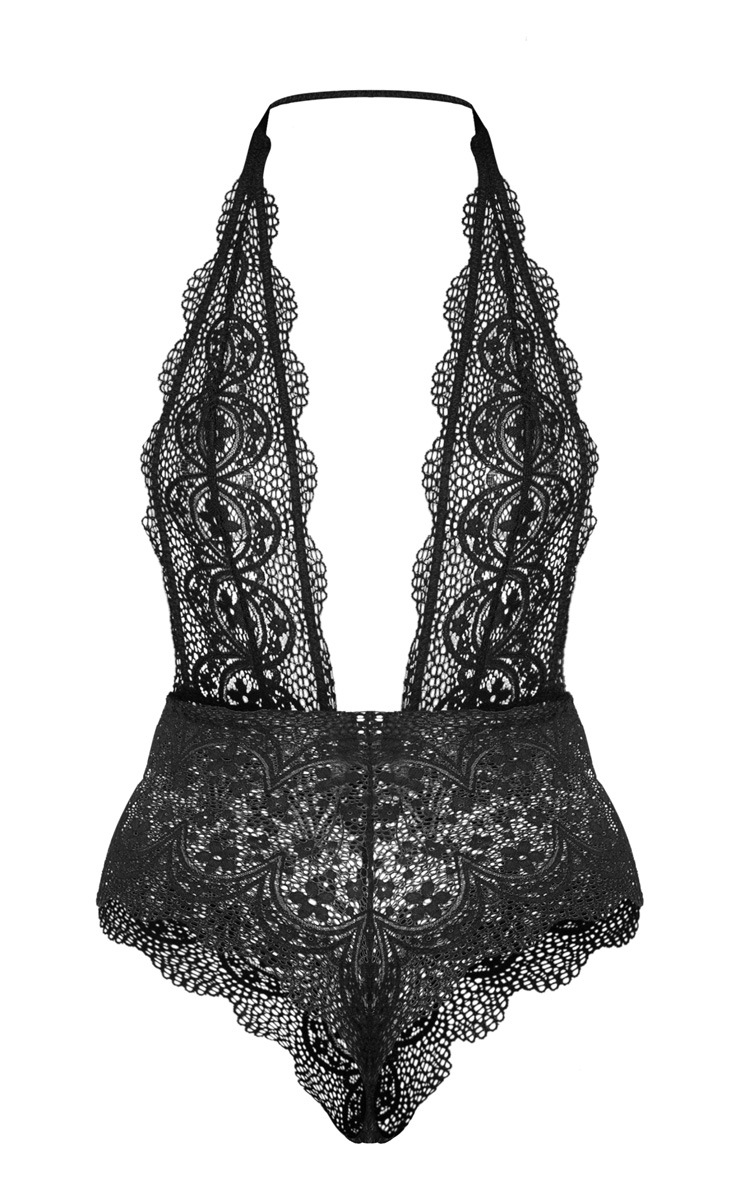 black plunge delicate daisy lace body for beginners