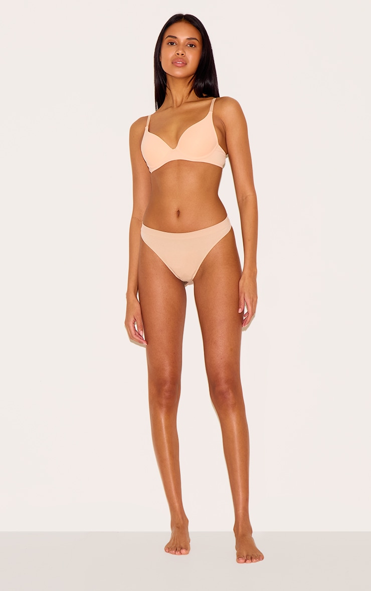 Light Nude Scoop Cupped Underwired Bra image 3