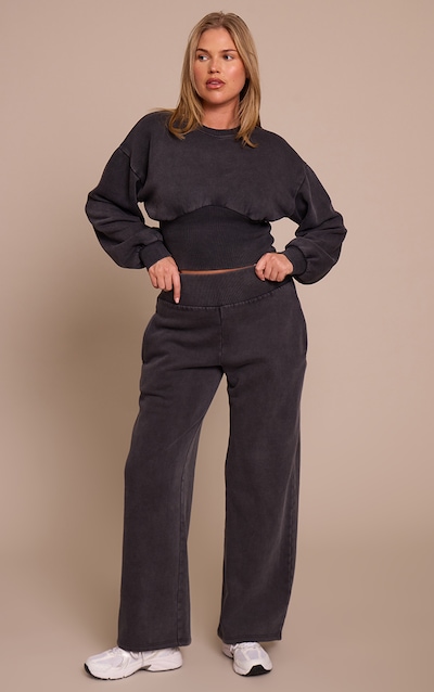 Shape Charcoal Cinched Waist Sweatpant