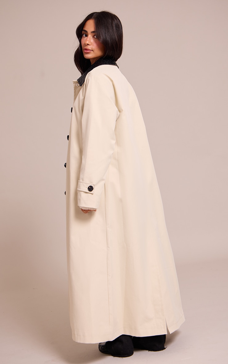  Petite Stone Quilted Collar Midaxi Coat image 2