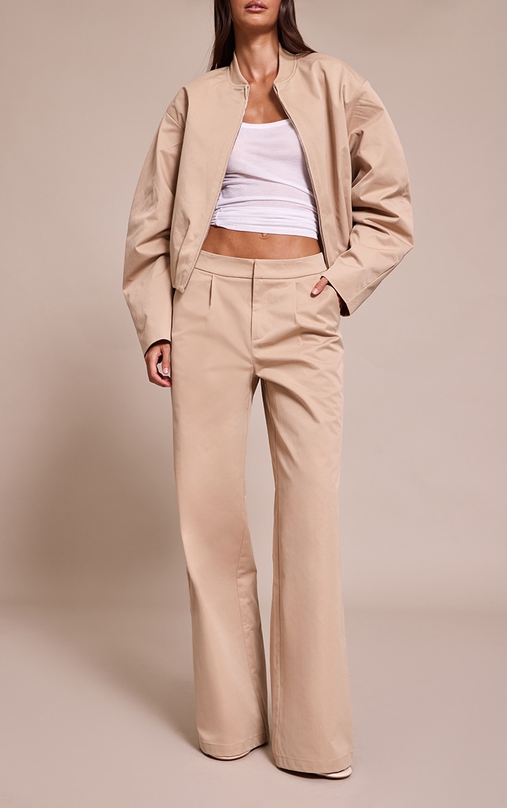 Stone Pleated Wide Leg Pant image 2
