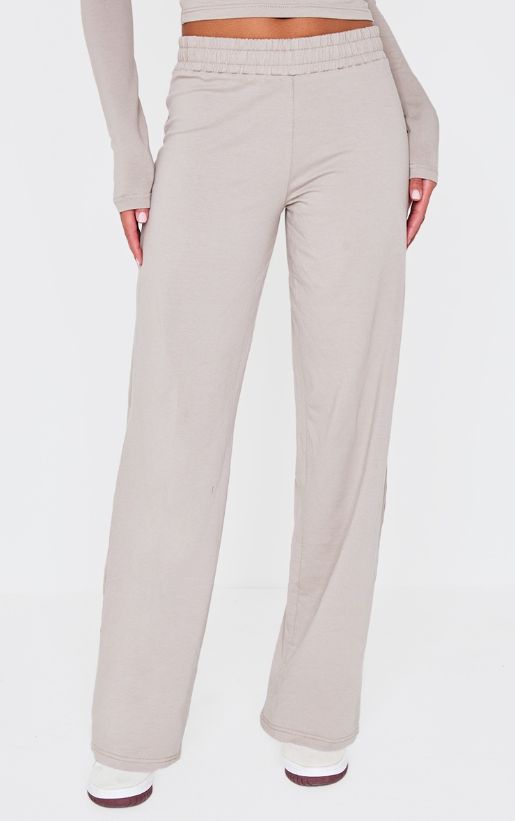 Grey Straight Leg Pants | Co-ords | PrettyLittleThing USA