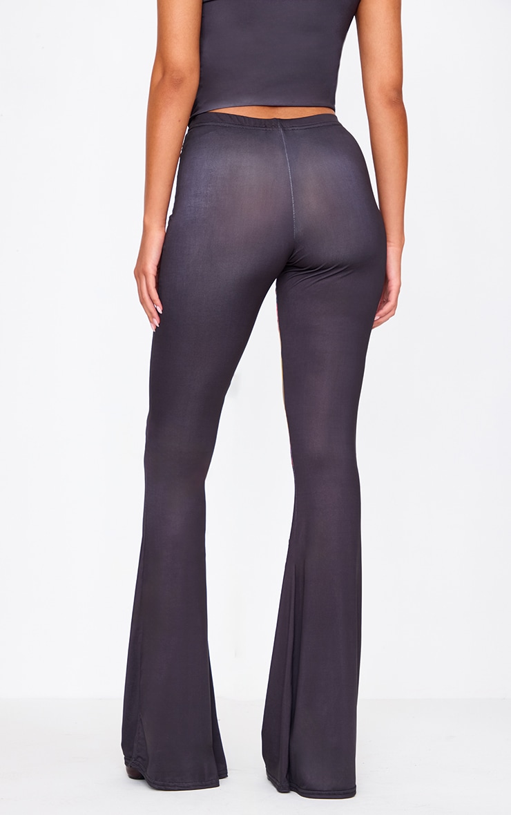 Tall Pantalon flare noir fleuri  image 3