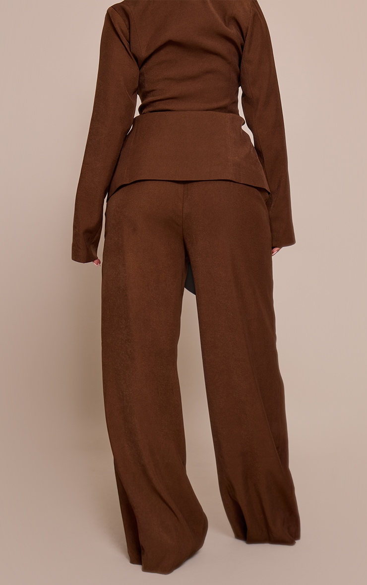 Shape Chocolate Woven Wide Leg Pants image 3