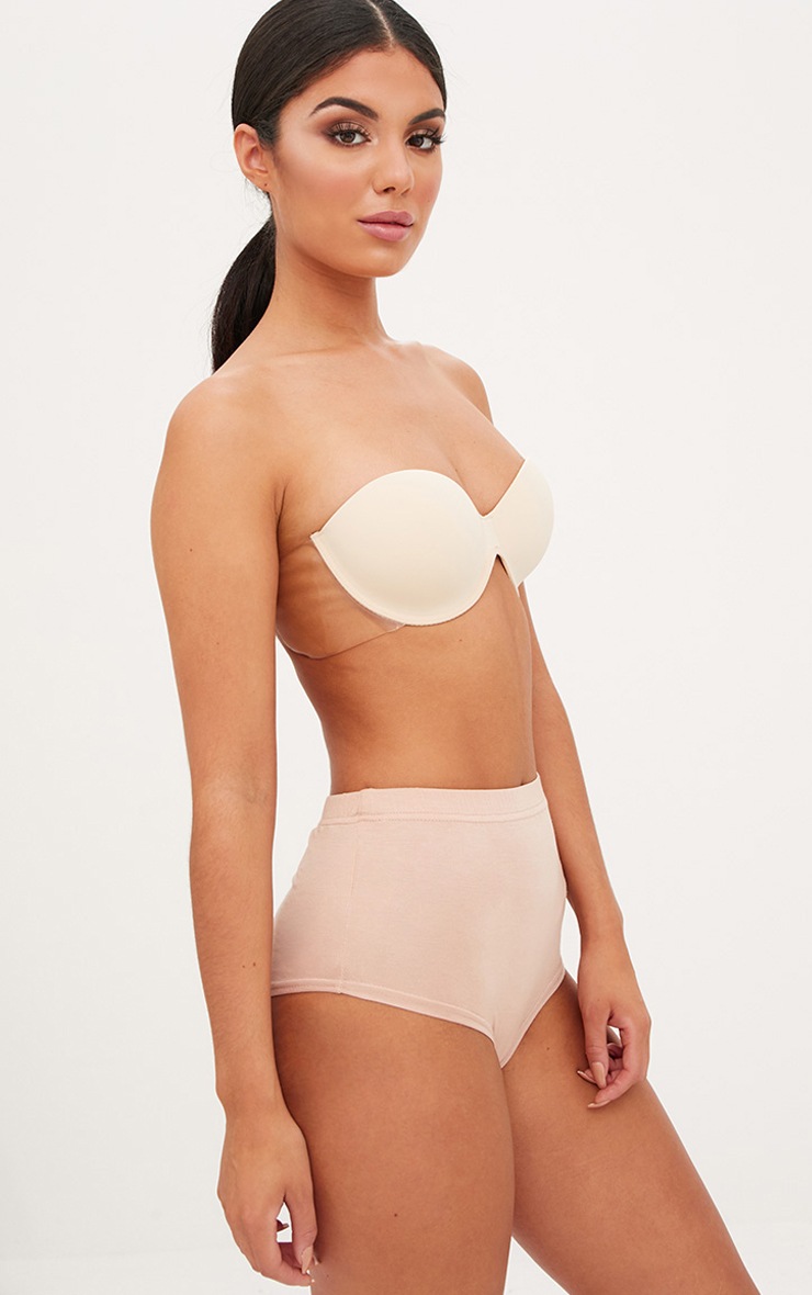 light secret stick on winged bra jeans