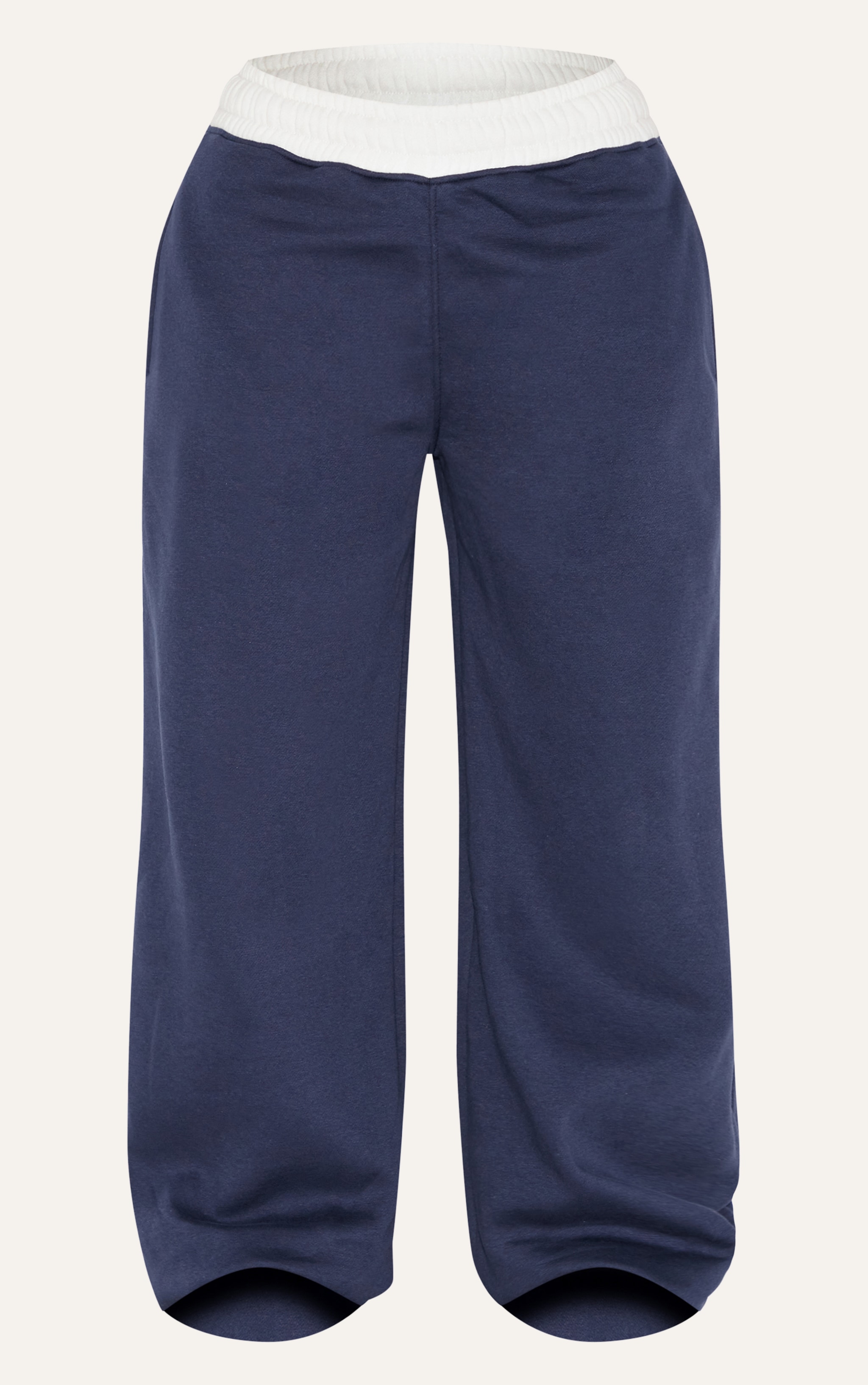 ★GLOWNY★ G CONTRAST SWEATPANTS (NAVY) G CONTRAST SWEATPANTS (NAVY) - GLOWNY