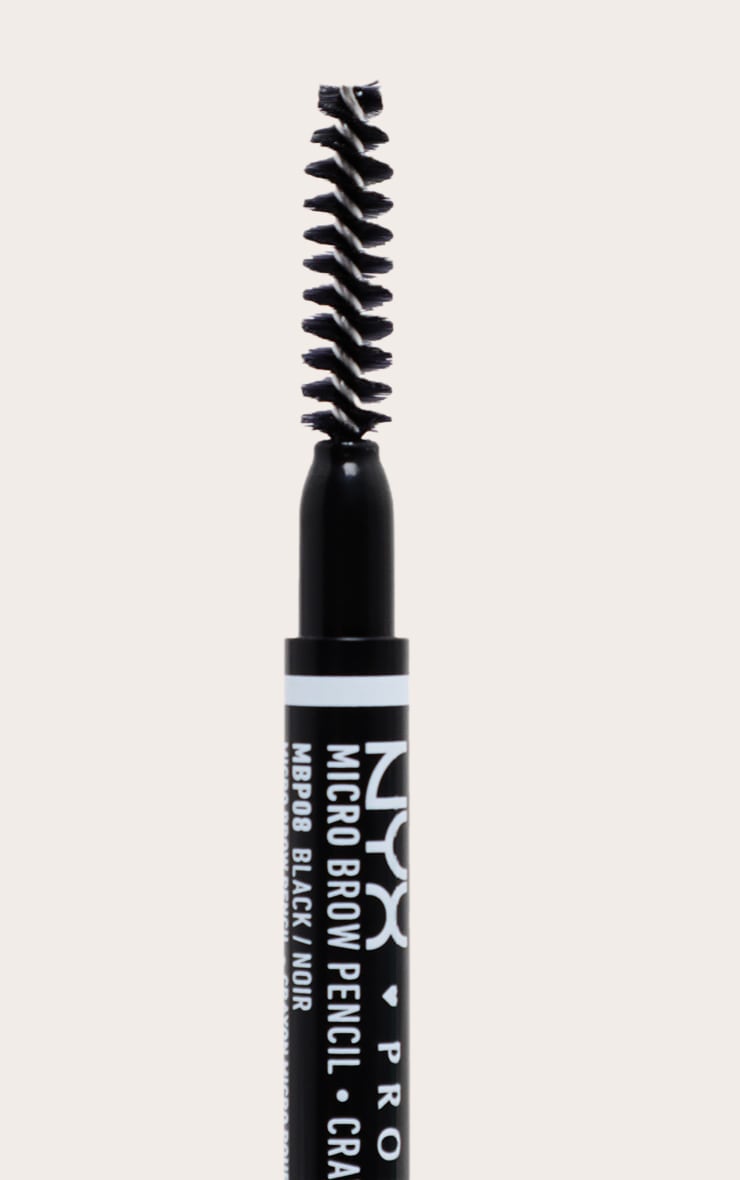 NYX PMU Crayon à sourcils ultra fin Black image 3