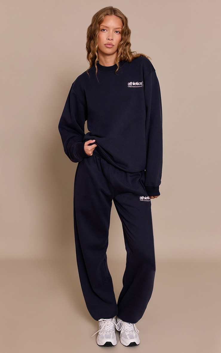 Navy Athletics 25 Cotton Fleece Crew Sweatshirt | Athleisure | PLT USA