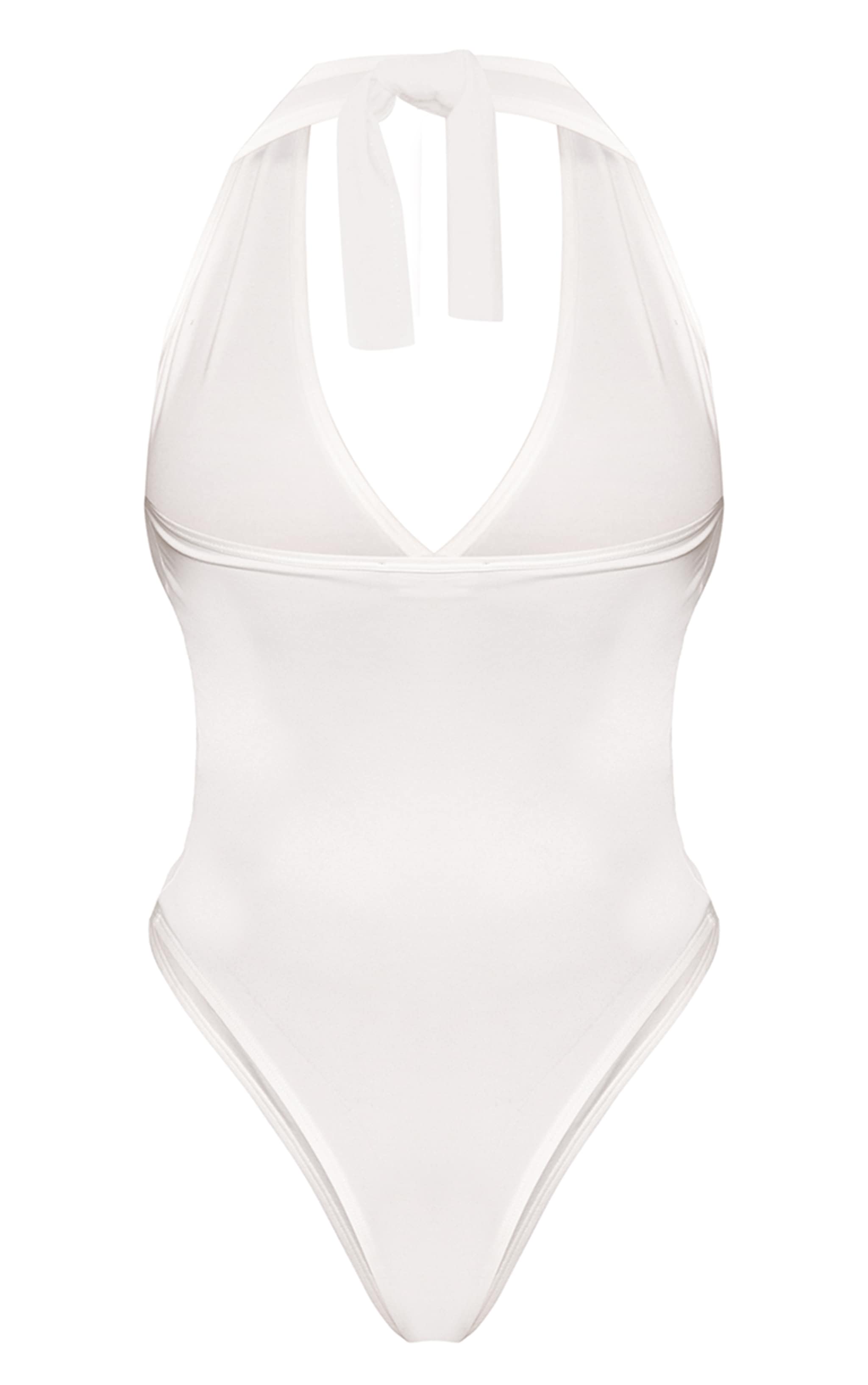 Shape White Sculpt Halter Neck Bodysuit image 6