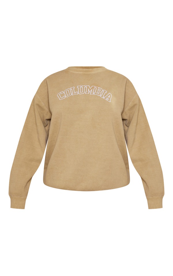 Columbia embroidered sweatshirt Clearance