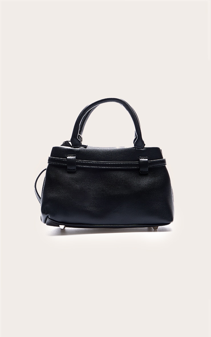 Black Belt Detail Mini Cross Body Bag image 4