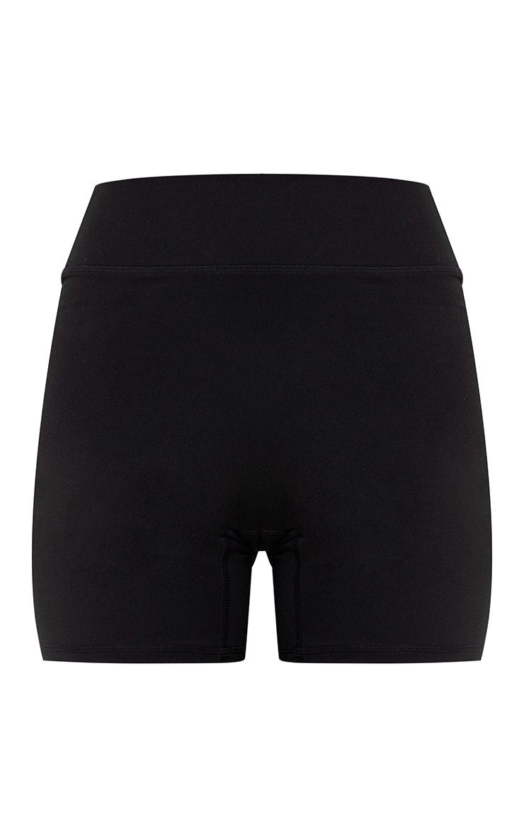 Petit Short de Gym Noir Taille Haute Sculpt image 5