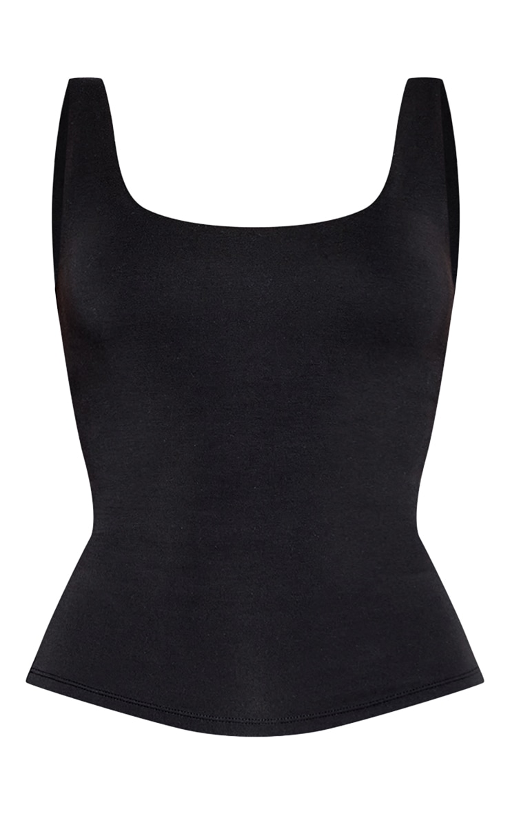 Black Super Soft Padded Vest image 5