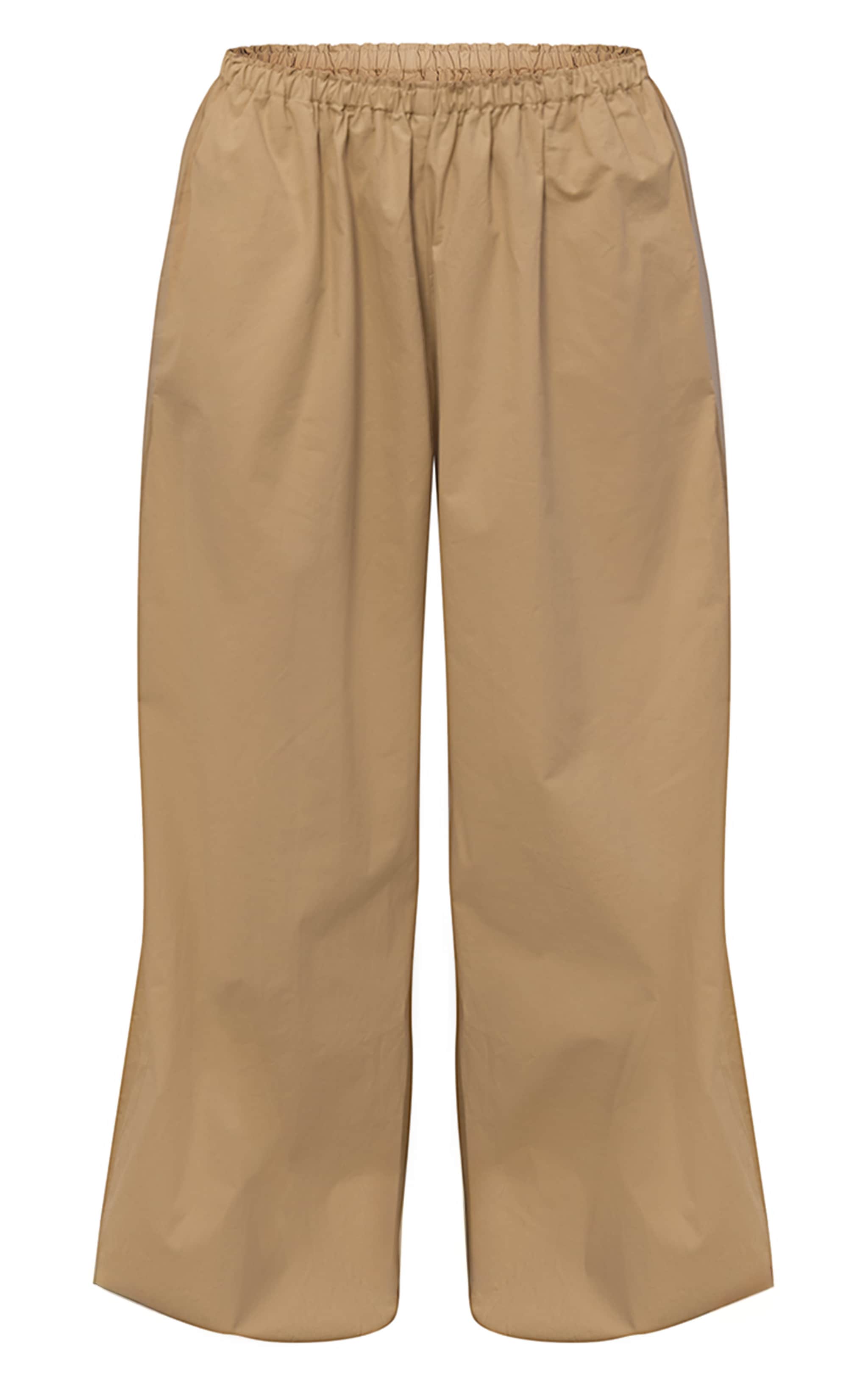 Beige Balloon Style Cargo Pants  image 6