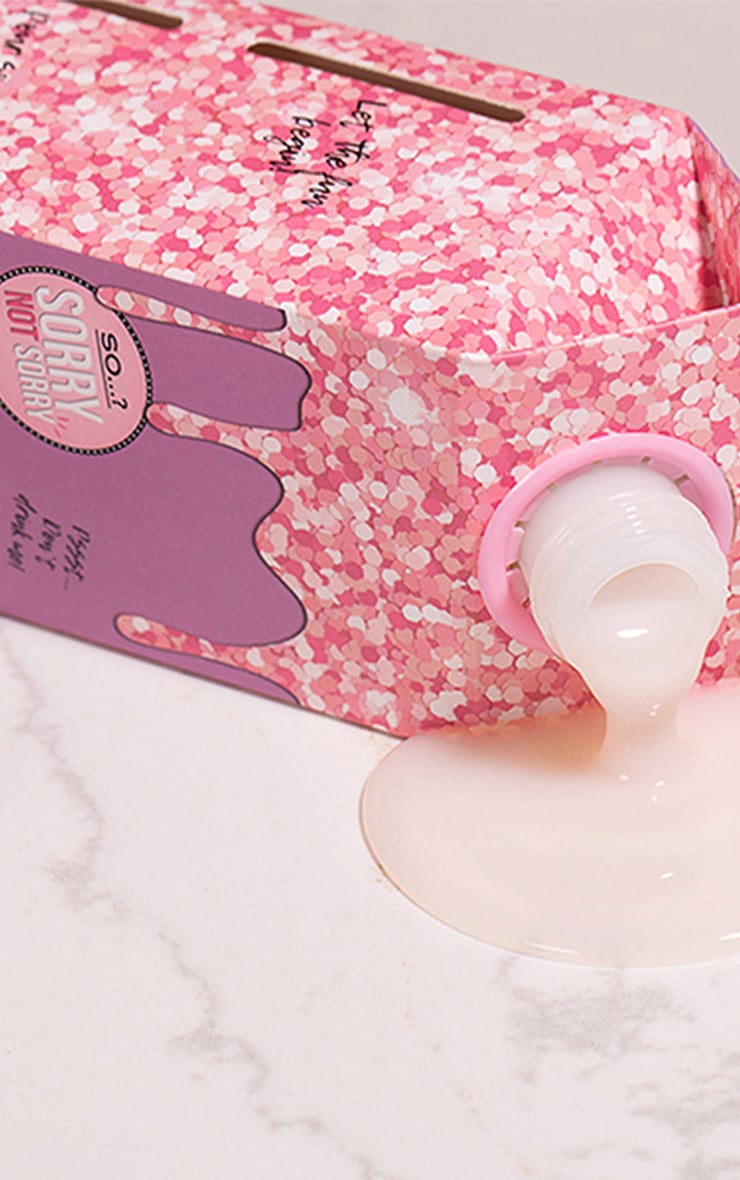 So...? Sorry Not Sorry Soak It Up The Bath Milk 500ml image 4