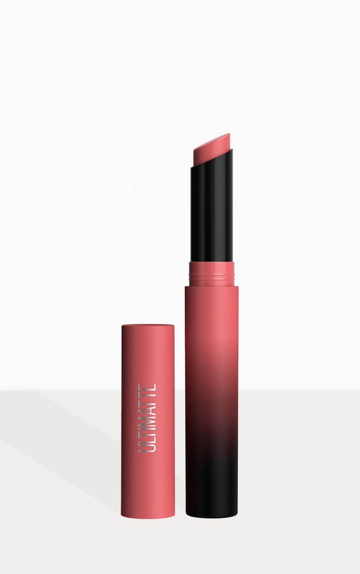 maybelline color sensational  slim lipstick  matte lipstick more blush, more blush