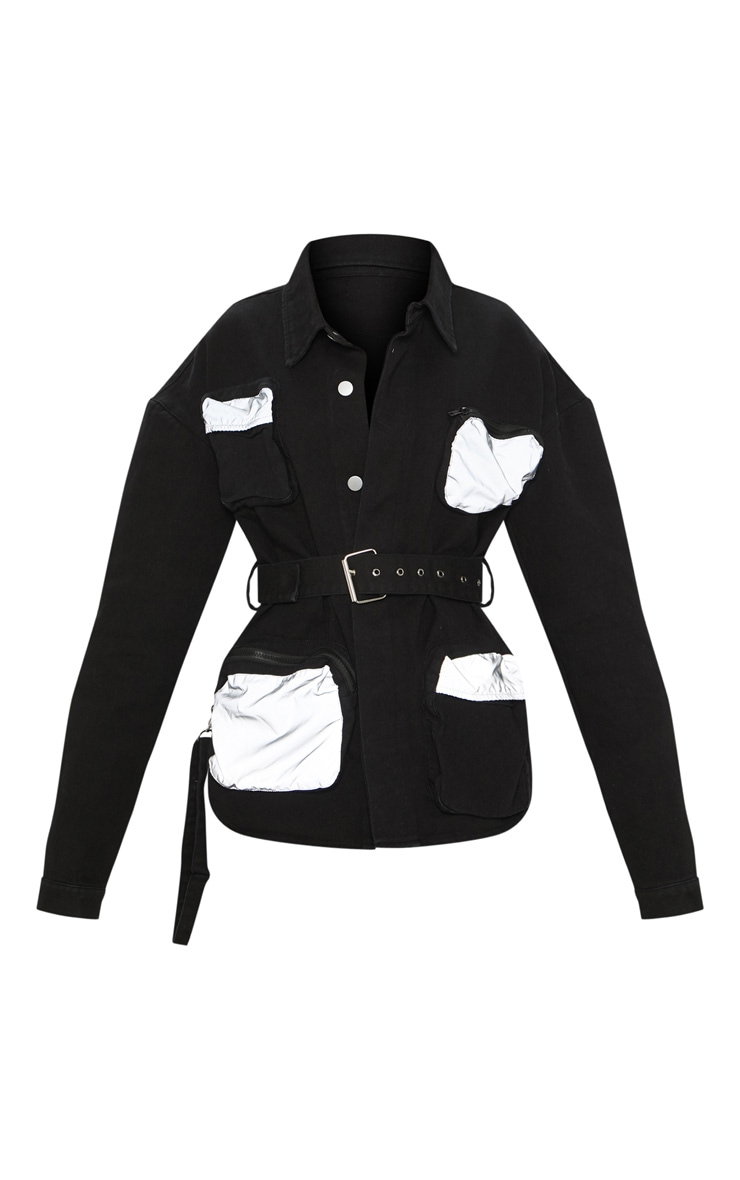 reflective jacket pretty little thing